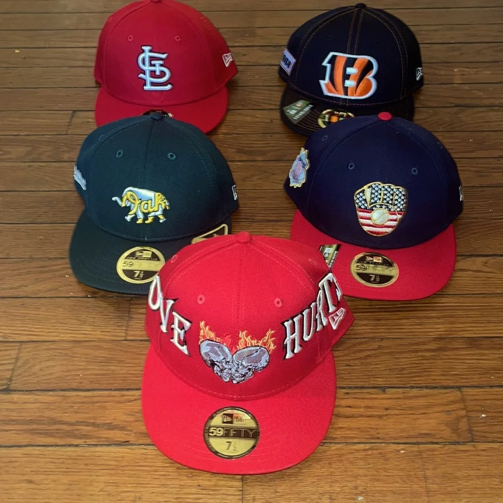 Bundle NewEra Low Profile MLB/NFL Onfield Cap Collection - Picture 1 of 1